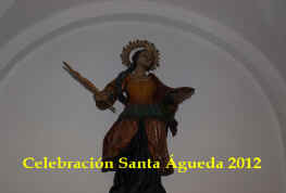 Celebración Santa Águeda 2012