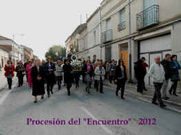 Procesión de "El Encuentro - 2012"