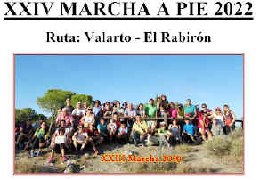 XXIV MARCHA A PIE VALARTO - EL RABIRÓN