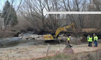 OTRO EJEMPLO M�S DE LA SINRAZON. LA C.H.D. DERRIBA LA PRESA MESA EN EL R�O CEGA